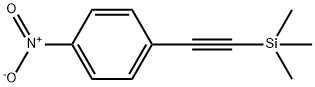 1-(4'-NITROPHENYL)-2-TRIMETHYLSILYL ACETYLENE Structure