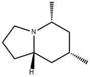 Indolizine, octahydro-5,7-dimethyl-, (5R,7S,8aS)- (9CI) Structure