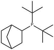 DI-TERT-BUTYL-2-NORBORNYLPHOSPHINE 结构式