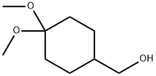 (4,4-二甲氧基环己基)甲醇, 758716-89-1, 结构式