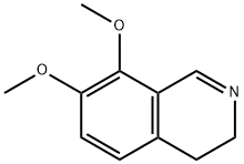 7,8-dimethoxy-3,4-dihydroisoquinoline 结构式