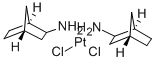 (Z)-Bis(2-norbornaneammine)dichloroplatinum (II) Structure