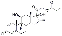 BETAMETHASONE 21-PROPIONATE Struktur