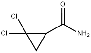 2,2-DICHLOROCYCLOPROPANE-1-CARBOXAMIDE, 75885-60-8, 结构式