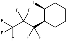 CIS-1-IODO-2-(HEPTAFLUOROPROPYL)CYCLOHEXANE Structure
