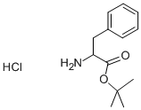 H-DL-PHE-OTBU HCL Structure