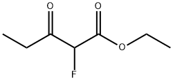 2-フルオロ-3-オキソペンタン酸エチル 化学構造式