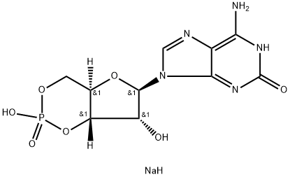 ADENOSINE N1-OXIDE-3',5'-CYCLIC MONOPHOSPHATE SODIUM SALT Structure