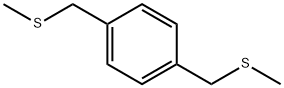 Benzene, 1,4-bis[(methylthio)methyl]- Struktur