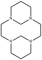 3,3′-エチレン-[1,1′-エチレンビス(ヘキサヒドロピリミジン)] 化学構造式