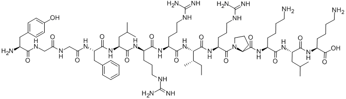 (D-ARG6)-DYNORPHIN A (1-13), 75921-87-8, 结构式