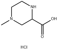 4-METHYL-PIPERAZINE-2-CARBOXYLIC ACID DIHYDROCHLORIDE Structure