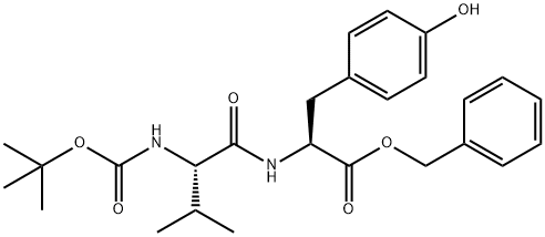 BOC-VAL-TYR-OBZL,75957-53-8,结构式