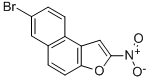 2-nitro-7-bromonaphtho(2.1-b)furan Structure