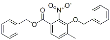 benzyl 4-methyl-2-nitro-3-phenylmethoxy-benzoate Structure