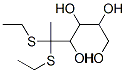 5,5-bis(ethylsulfanyl)hexane-1,2,3,4-tetrol Structure