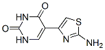 5-(2-amino-1,3-thiazol-4-yl)-1H-pyrimidine-2,4-dione Structure