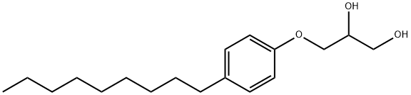 3-(p-nonylphenoxy)propane-1,2-diol Structure