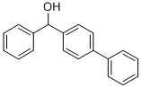 α-フェニル[1,1'-ビフェニル]-4-メタノール 化学構造式
