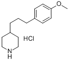 4-(3-(4-Methoxyphenyl)propyl)piperidine hydrochloride|