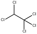 五氯乙烷,76-01-7,结构式