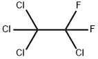 1,1-DIFLUOROTETRACHLOROETHANE Structure