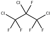 1,1,2,3,3-ペンタフルオロ-1,2,3-トリクロロプロパン 化学構造式