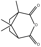(+/-)-无水合成樟脑酸酐,76-32-4,结构式