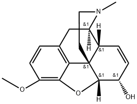 コデイン 化学構造式