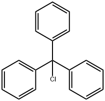 Triphenylmethyl chloride Structure