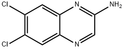 6,7-二氯喹喔啉-2-胺,76002-68-1,结构式