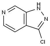 3-氯-1H-吡唑并[3,4-C]吡啶, 76006-14-9, 结构式