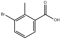 3-溴-2-甲基苯甲酸,76006-33-2,结构式