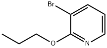 3-BROMO-2-PROPYLOXYPYRIDINE Structure