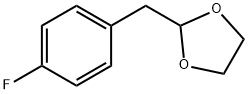 4-(1,3-DIOXOLAN-2-YLMETHYL)-1-FLUOROBENZENE Structure