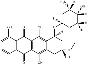 13-Deoxocarminomycin Structure