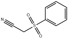フェニルスルホニルアセトニトリル 化学構造式