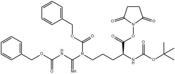 BOC-ARG(Z)2-OSU Struktur