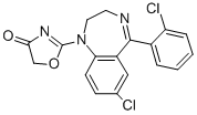 瑞氯西泮, 76053-16-2, 结构式