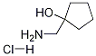 1-(aminomethyl)cyclopentanol hydrochloride Structure