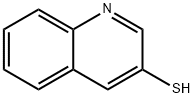 3-巯基喹啉, 76076-35-2, 结构式
