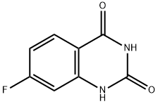 7-FLUOROQUINAZOLINE-2,4(1H,3H)-DIONE Struktur