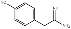 Benzeneethanimidamide, 4-hydroxy- (9CI) Structure