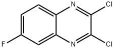 2,3-二氯-6-氟喹喔啉, 76089-04-8, 结构式