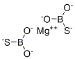magnesium di(thioborate) Structure