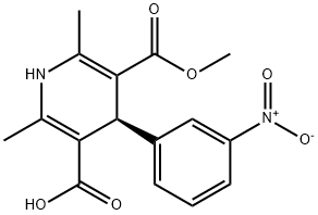 76093-34-0 (S)-(+)-1,4-二氢-2-2,6-二甲基-4-(3-硝基苯基)-3,5-吡啶二酸单甲酯