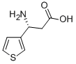(R)-3-氨基-3-(噻吩-3-基)丙酸, 760941-22-8, 结构式