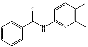 N-(5-IODO-6-METHYL-2-PYRIDINYL)-BENZAMIDE Structure