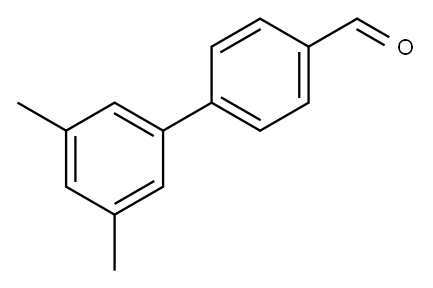 4-(3,5-Dimethylphenyl)benzaldehyde Structure