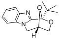 1,4-Epoxy-1H,3H-(1,4)oxazepino(4,3-a)benzimidazole, 4,5-dihydro-1-(1,1 -dimethylethyl)- Structure